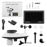 Wireless Weather Station Indoor/Outdoor  Forecast Rainfall Wind Speed
