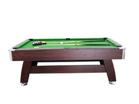 7Ft Pool Table Green With Auto Ball Return - With A free Cover