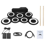 Brand New Electronic Portable Roll Up Silicone USB Drum Kit