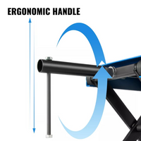 High Quality Motorbike Scissor Lift Stand Blue  500kg Capacity