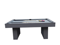 Monaco Deluxe 7ft 3 in 1 Pool Table, Table Tennis, and Dining Table