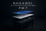 Rack & Roll 7ft 3-in-1 Pool, Hockey & Table Tennis Table – Assembled