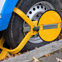Wheel Lock Clamp Car Caravan Trailer Security Keys Heavy Duty 13'' - 15''