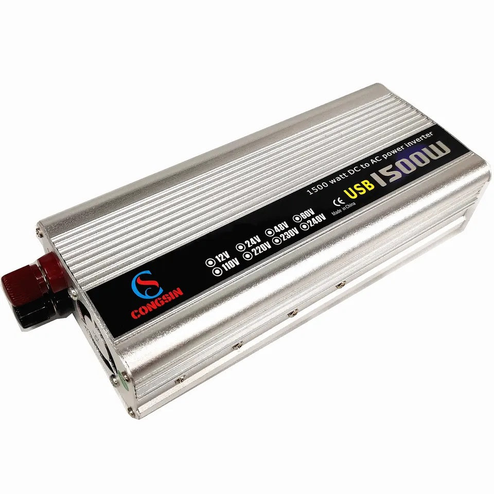 1500 Inverter 1500 Watt Power Inverter 12V With 5V USB Input – Great Range Products