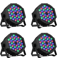4 X 36LEDs Professional DMX-512 RGB LED Strobe Stage PAR Light 5 in 1
