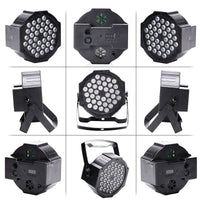 4 X 36LEDs Professional DMX-512 RGB LED Strobe Stage PAR Light 5 in 1