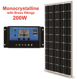 Solar Panel 200 Watt 12-36 Volt Monocrystalline With 30A  Controller