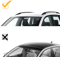 Universal Roof Rack Basket Car Top Luggage 1600X100 cm (Black)