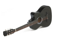 Brand New 38" Acoustic Guitar Black  (With A Free Carry Bag Case)