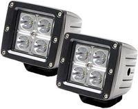 2 X Cree 3" LED work/spot light 4pcs LED 16W