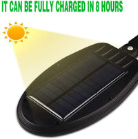 LED 72 COB Solar Powered PIR Motion Sensor Security Wall Light  XY668COM