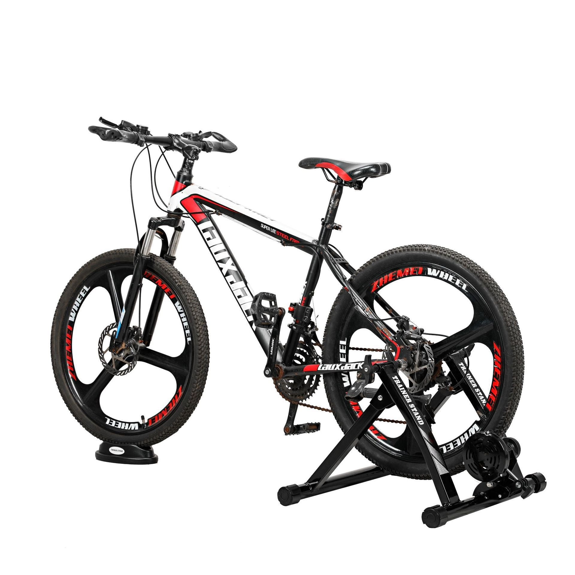 Magnetetic Bike Indoor Exercise Trainer Stand Great Range Products