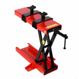 Motorbike Scissor Lift Stand Red / Black - 500kg Capacity