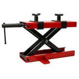 Motorbike Scissor Lift Stand Red / Black - 500kg Capacity