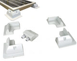 Solar Panel Mount Mounting Kit Corner Mounting Brackets 5 Pieces