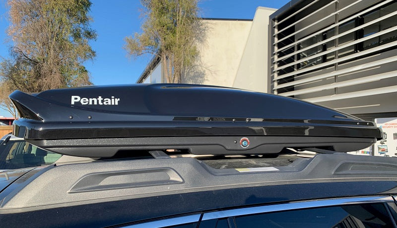 New Design PENTAIR Roof Box 450L Universal Clamps Will Fit All Size Great Range Products