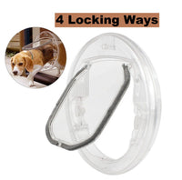 Large Pet Door With Lock For Cat Puppy Dog Door With Lock