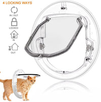 Large Pet Door With Lock For Cat Puppy Dog Door With Lock