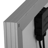 Solar Panel 150 Watt 12-18 Volt Monocrystalline, With 30A Controller Z Brackets