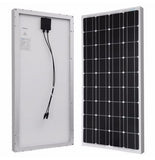 Solar Panel 200 Watt 12-36 Volt  Monocrystalline Controller Z Brackets Cables