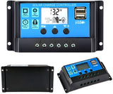 Solar Panel 200 Watt 12-36 Volt  Monocrystalline Controller Z Brackets Cables