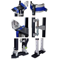 New Aluminium Adjustable 610-1020mm Anti-Skid Stilts