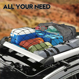 Universal Roof Rack Basket Car Top Luggage 127X90 cm (Sliver)