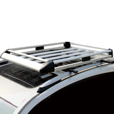 Universal Roof Rack Basket Car Top Luggage 1600X100 cm (Sliver)