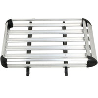 Universal Roof Rack Basket Car Top Luggage 1600X100 cm (Sliver)