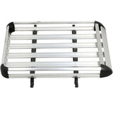 Universal Roof Rack Basket Car Top Luggage 1600X100 cm (Sliver)