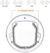 Large Pet Door With Lock For Cat Puppy Dog Door With Lock